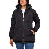 Campera Mujer Talle Especial Tipo Parka De Abrigo C.art 446e