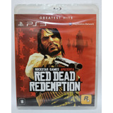 Red Dead Redemption, Jogo Original Para Ps3 (novo Lacrado) 