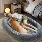 Cama Para Perro Tamaño Humano 71x46 Con Espuma Jaula Huevos