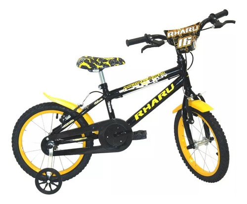 Bicicleta De Passeio Infantil Rharu Aro 16 Freios V-brake