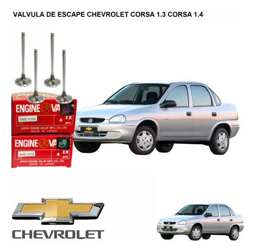 Valvula De Escape Chevrolet Corsa 1.3 Corsa 1.4 Foto 2