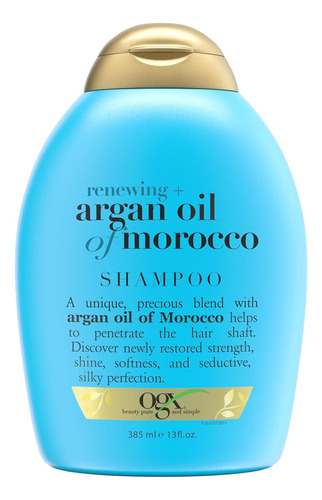 Shampoo Ogx Moroccan Argan 385m - mL a $167