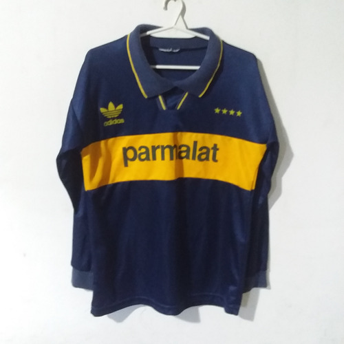 Camiseta Boca Parmalat M /larga adidas Original Niño/dama