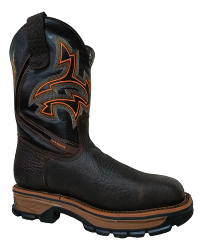 Bota Vaquera Casco De Acero P. Trabajo Jar Boots Water Proof