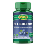 Blueberry Mirtilo Antioxidante Unilife - 120 Cápsulas 550mg 