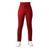 Pantalón Clínico Antifluido Mujer Burdeo 5222 Wonder Thrive