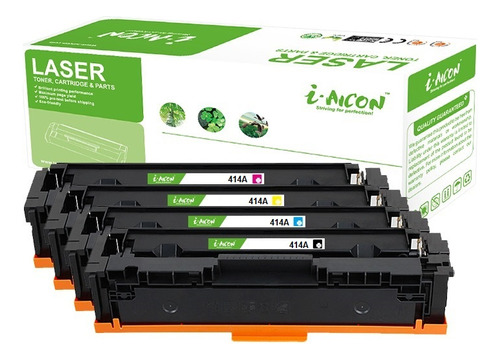 Pack De 4 Toner Generico 414a M454dw M479dw M479fdw S/chip