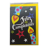 Tarjeta De Felicitaciones  Feliz Cumpleaños  Regalo