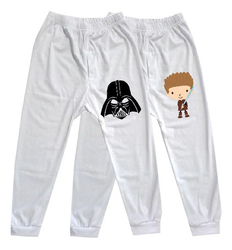 Pack 2 Calzoncillos Largos Invierno Niños Star Wars Darth