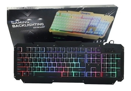 Teclado Usb Retroiluminado Gamer M500s