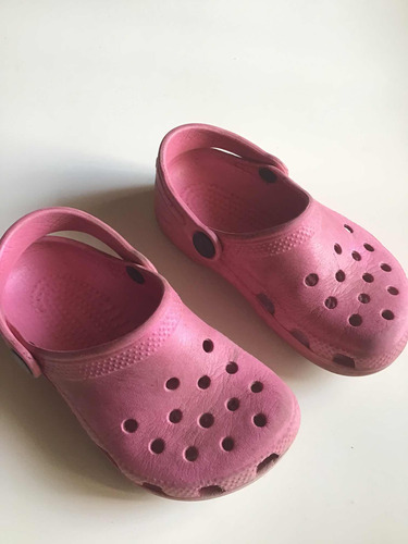 Crocs Niña Argentinas Usadas Talle 8/9