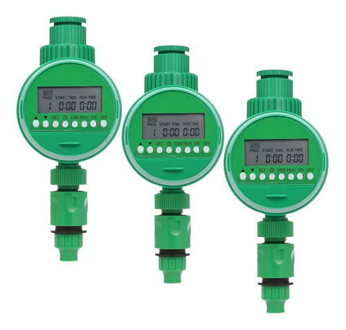 Pack X3 Programador De Riego Automatico Goteros Timer Riego