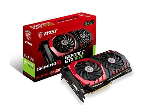 Tarjeta Gráfica Gtx 1070 Gaming X 8g