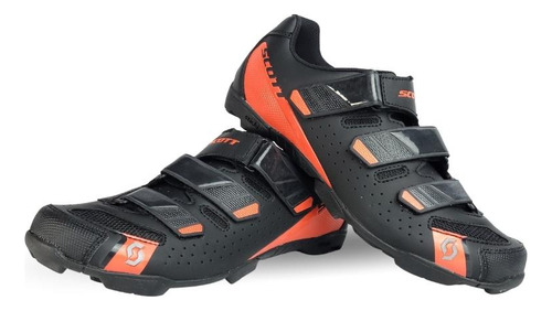 Zapatilla Mtb Scott Comp Rs 42 Negra Roja 3 Abrojos