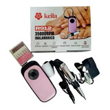 Torno Para Uñas Profesional Keila Manicuria Kit Fresas