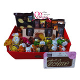 Cesta Para Presente Com 25 Chocolates Variados Cacau Show