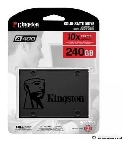 Ssd Kingston A400 240gb Sata Leitura 500mb/s - 2090