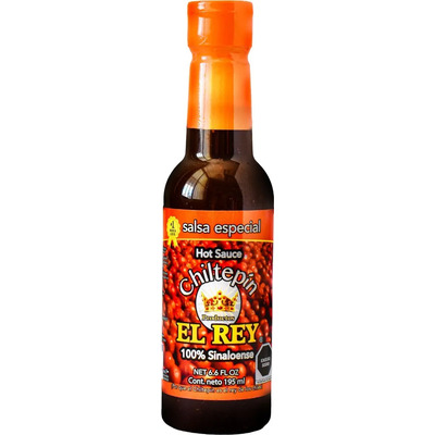 Salsa De Chiltepin Especial El Rey 195 Ml 24 Piezas Caja | Meses sin interés