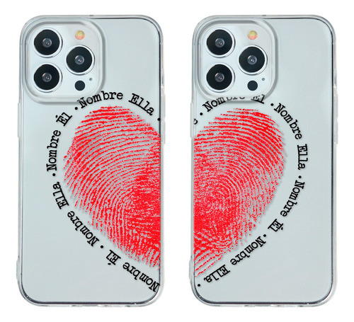 Funda Para Xiaomi Para Parejas Corazón Con Nombre De Ella