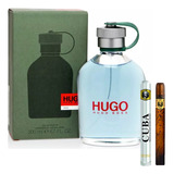 Hugo De Hugo Boss 200ml Caballero Original+perfume Cuba 35ml