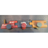 Antiguo Juguete Madera Tren Locomotora Didactico 30 Cm 