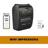 Mini Impressora Térmica 58mm P/ Celular Pc Ou Notebook