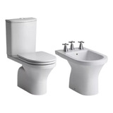 Combo Sanitarios Varese Ferrum Inodoro Lgo+deposito+bidet+ta