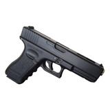 Lanzador Glock 19 De Balines 6mm De Resorte + 2000 Balines