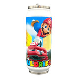 Termo Kart Videojuegos Mario Personalizado Acero Inoxidable