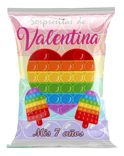 Bolsitas Chip Bag Personalizadas X 28