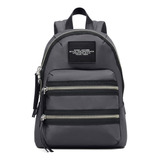 Marc Jacobs The Biker Mochila Mediana Nailon Dark Shadow