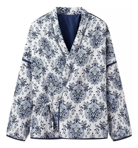 W Sroje Jkbd4l, Chaqueta De Mujer, Estampada Vintage Cálida