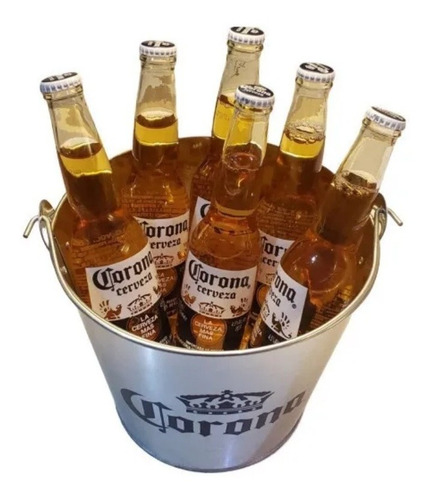 Frapera Balde Corona Abridor + 6 Porrones 355 Ml Envio Pais