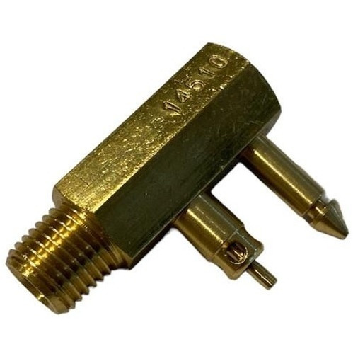 Conector Macho Yamaha Bronce P/tanque De Combustible Nautico