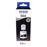 Tinta 504 Negra Original Para Epson L6191 L6171 L6161 L4150