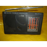 Radio Motobras 3 Fxs Rm-pf33 - Tudo Ok  - Mineirinho - Cps.