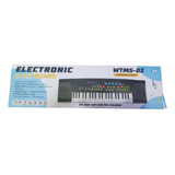 Teclado Organo Infantil Electronico Usb Pila 44 Teclas