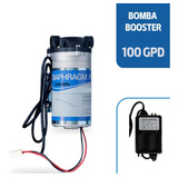 Bomba Booster Osmosis Inversa 100 Gpd Adaptador Corriente