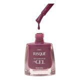 Esmalte Diamond Gel Veludo Rosé 9,5 Ml Risqué