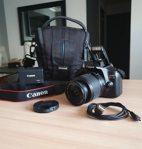 Camara Canon T6 + Lente 18-55mm + Bolso 