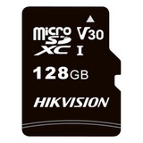 Cartão Micro Sd 128g Hikvision C10 C1 C/adaptador