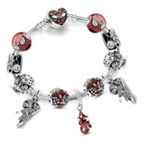 Brazalete/ Pulsera Tipo Pandore Incluye Charms 