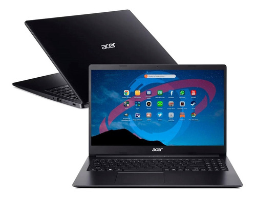 Notebook Acer Aspire 3a315-34 Preta 15.6 Intel Celeron 