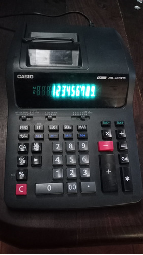 Calculadora Casio Dr-120tm