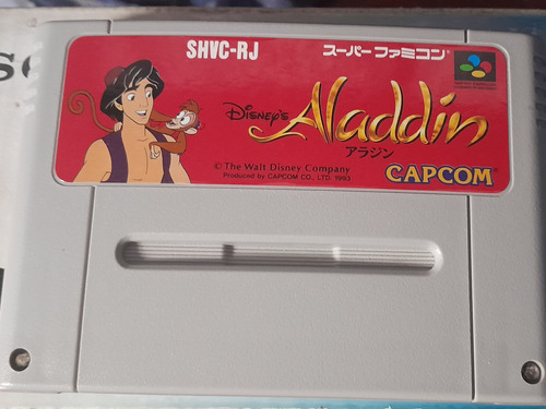 Juego Aladdin Super Famicom/nintendo (orig/jap) Importado