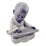 Niño Buda Bebe Deco Sabio Figura Zen Feng Shui Zn Ct