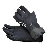 Kona 3mm En Fila De Doble Premium Guantes De Buceo De Neopre