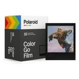 Filme Colorido Polaroid Go Moldura Preta Pacote Duplo 16