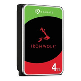 Disco Duro Para Nas Seagate Ironwolf 3.5 4tb Sata3 6 5400rpm