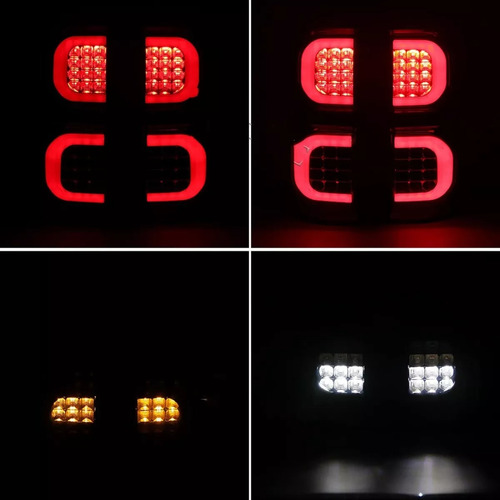 Stop Led Ahumado Modelo C Toyota Hilux 2006-2019 Foto 2